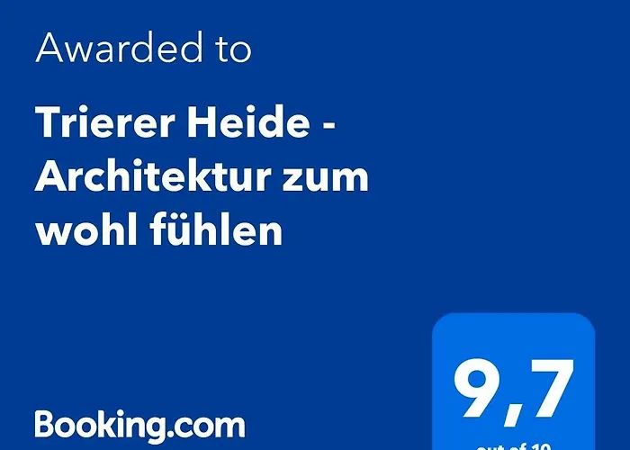 Villa Trierer Heide - Architektur Zum Wohl Fuehlen Trier